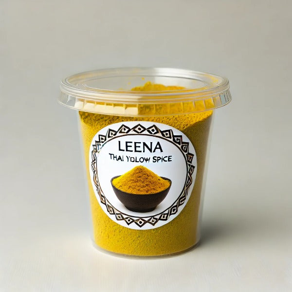 Thai Yellow Curry Powder Pure Spice Easy Recipe No Additives Leena Spices