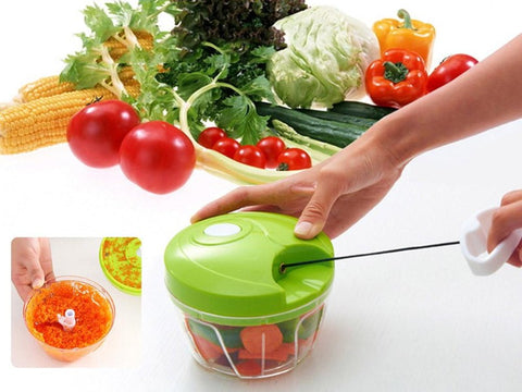 Portable Manual Vegetable Chopper - Leena Spices