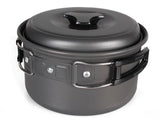 Camping Cooking Pot Set with Carry Bag - Leena Spices