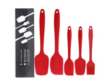 Silicone Spatula Set 5pcs - Leena Spices