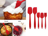 Silicone Spatula Set 5pcs - Leena Spices