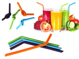 Drinking Colourful Straws - Leena Spices