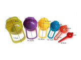 Measuring Spoon Colourful Cups X 6 pieces - Leena Spices