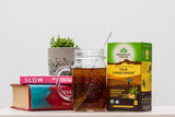 Tulsi Lemon Ginger Tea Organic India - Leena Spices