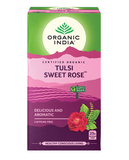 Tulsi Sweet Rose Tea Organic India - Leena Spices