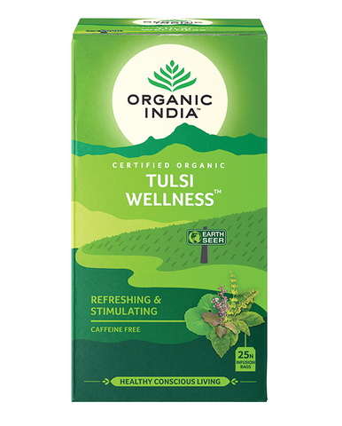 Tulsi Wellness Tea Organic India - Leena Spices