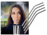 Drinking Straws with Cleaning Brush. - Leena Spices