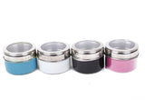 Spice Containers 6 Magnetic Condiment Storage - Leena Spices